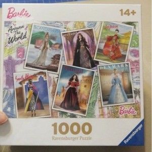 Barbie Around the World 1000 Piece Jigsaw Puzzle - new